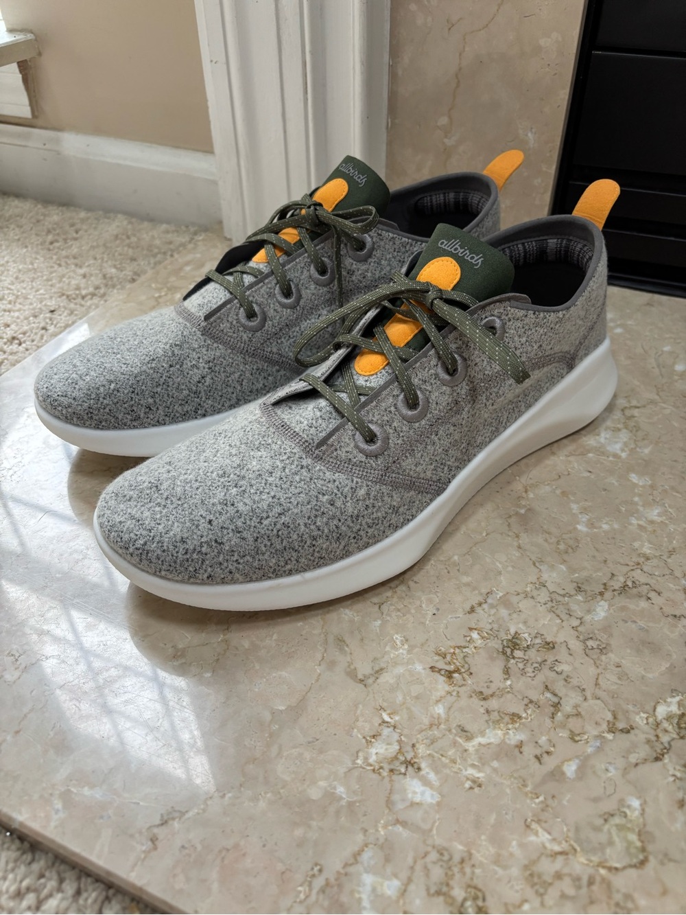 Allbirds NEW Men's Superlight Wool Runner Sneakers In Dapple Grey, Size 13